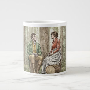 Mary and Tom in "The Other Bennet Sister" Giant Coffee Mug