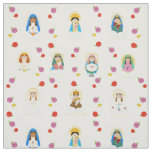 Mary Around the World Fabric