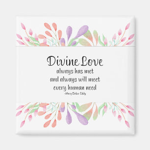 Mary Baker Eddy Divine Love Inspiring Quote Magnet