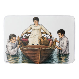 Mary Bennet's Ultimate Boat Ride Bath Mat