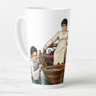 Mary Bennet's ultimate boat ride Latte Mug