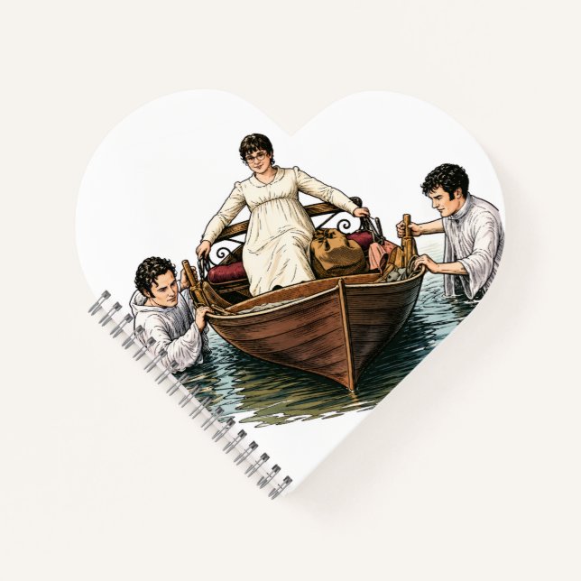 Mary Bennet's Ultimate Boat Ride  Notebook (Front)