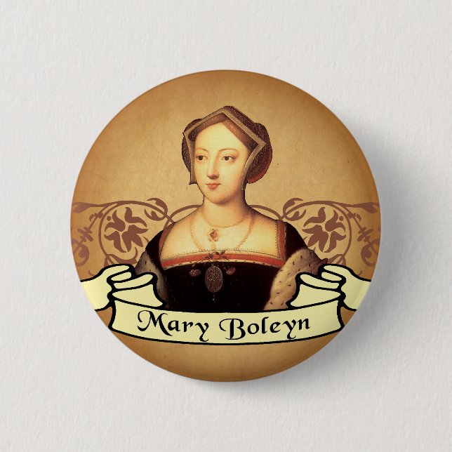 Mary Boleyn Pinback Button (Front)