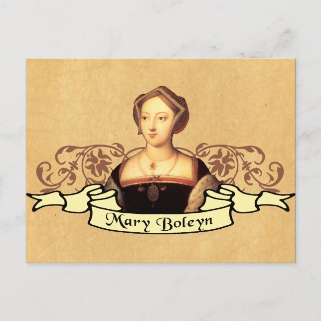 Mary Boleyn Postcard (Front)