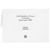 Mary Cassatt Cards (Back Horizontal)