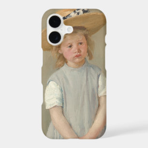 Mary Cassatt - Child in a Straw Hat iPhone 17 Case