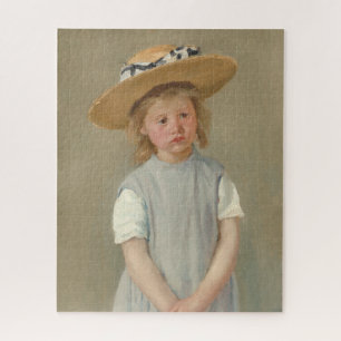 Mary Cassatt - Child in a Straw Hat Jigsaw Puzzle