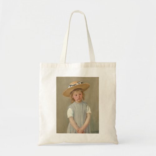 Mary Cassatt _ Child in a Straw Hat Tote Bag