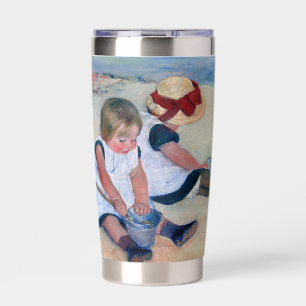 Mary Cassatt Children Playing on the Beach 1884 Insulated Tumbler
