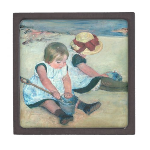 Mary Cassatt _ Children Playing on the Beach Gift Box