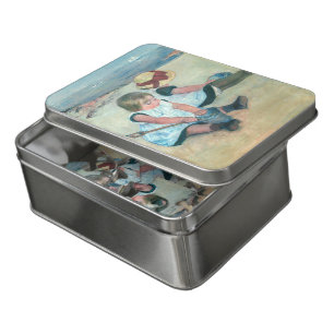 Mary Cassatt - Children Playing on the Beach Jigsaw Puzzle