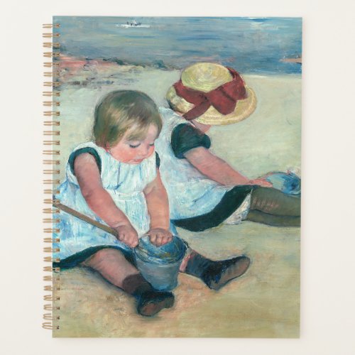 Mary Cassatt _ Children Playing on the Beach Planner