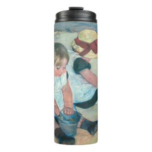 Mary Cassatt - Children Playing on the Beach Thermal Tumbler