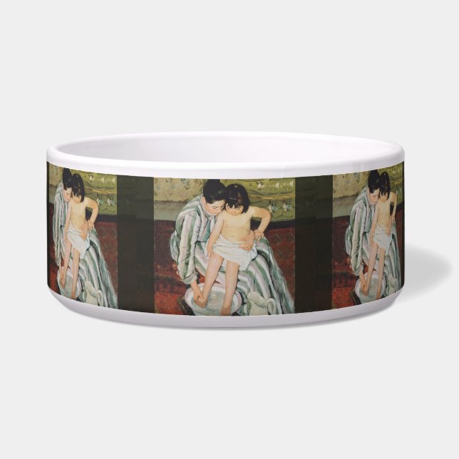 Mary Cassatt Child's Bath Painting Bowl (Front)