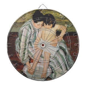Mary Cassatt Child's Bath Painting Dart Board