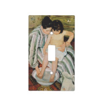 Mary Cassatt Child's Bath Painting Light Switch Cover