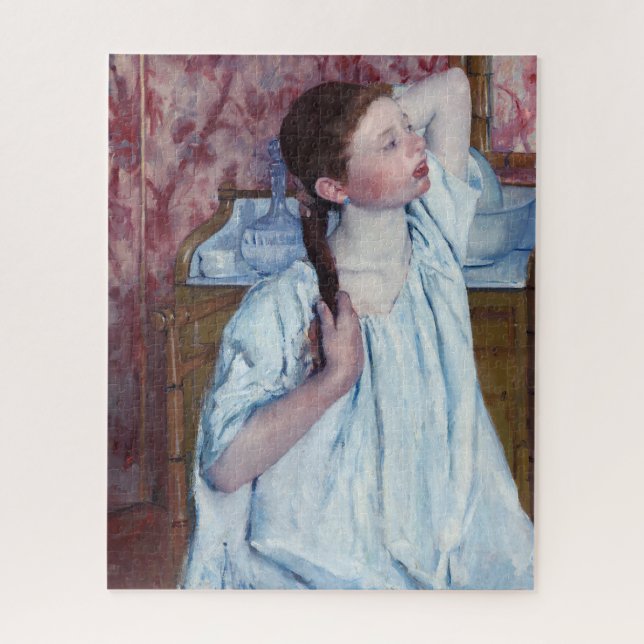 Mary Cassatt - Girl Arranging her Hair Jigsaw Puzzle (Vertical)