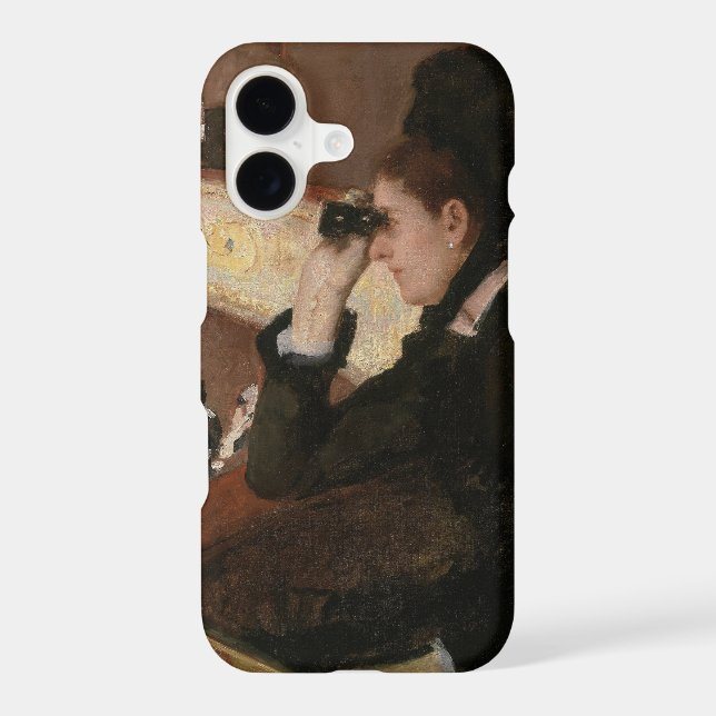 Mary Cassatt - In the Loge Case-Mate iPhone Case (Back)