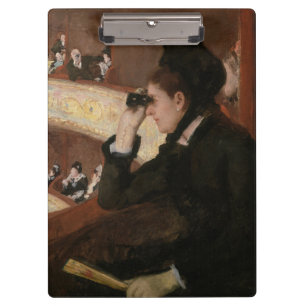 Mary Cassatt - In the Loge Clipboard