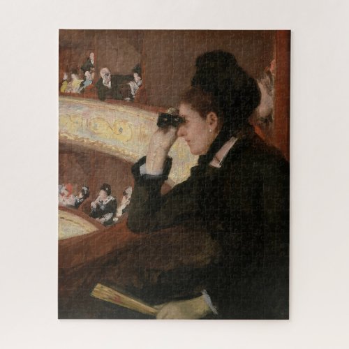 Mary Cassatt _ In the Loge Jigsaw Puzzle