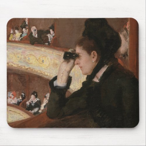 Mary Cassatt _ In the Loge Mouse Pad