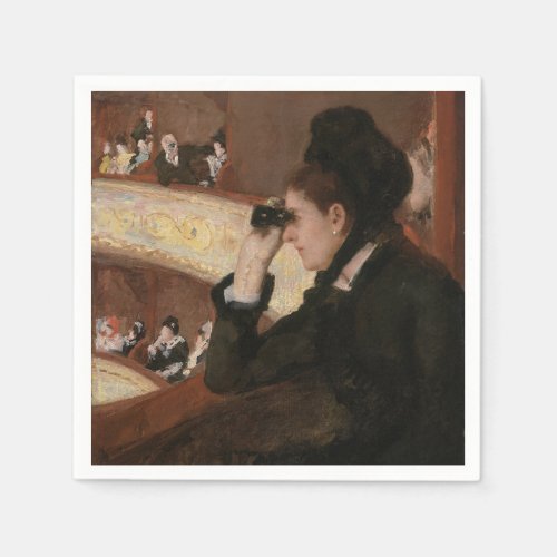 Mary Cassatt _ In the Loge Napkins