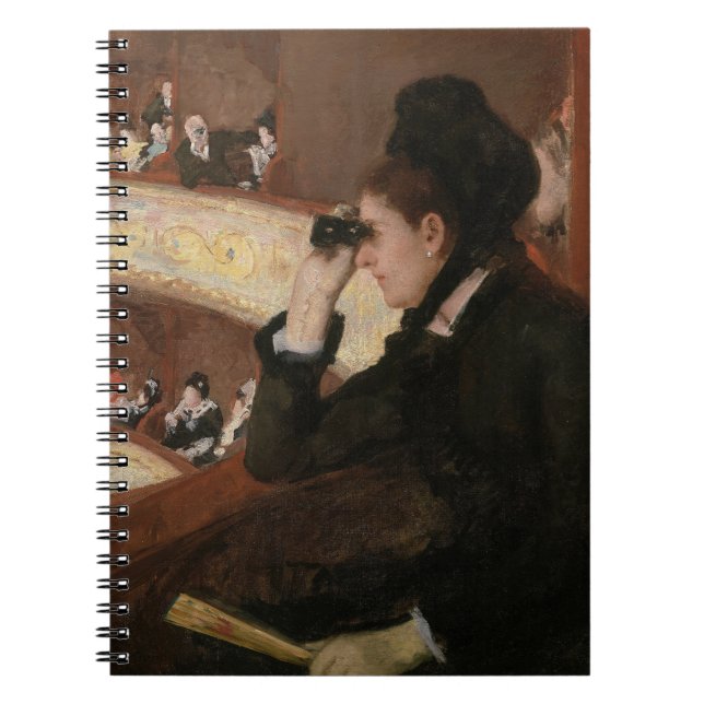 Mary Cassatt - In the Loge Notebook (Front)