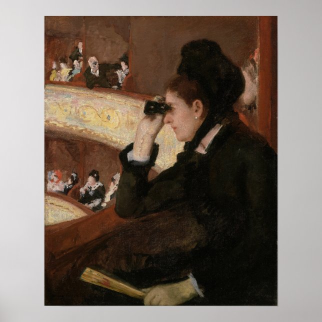 Mary Cassatt - In the Loge Poster (Front)