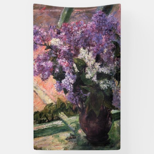 Mary Cassatt _ Lilacs in a Window Banner