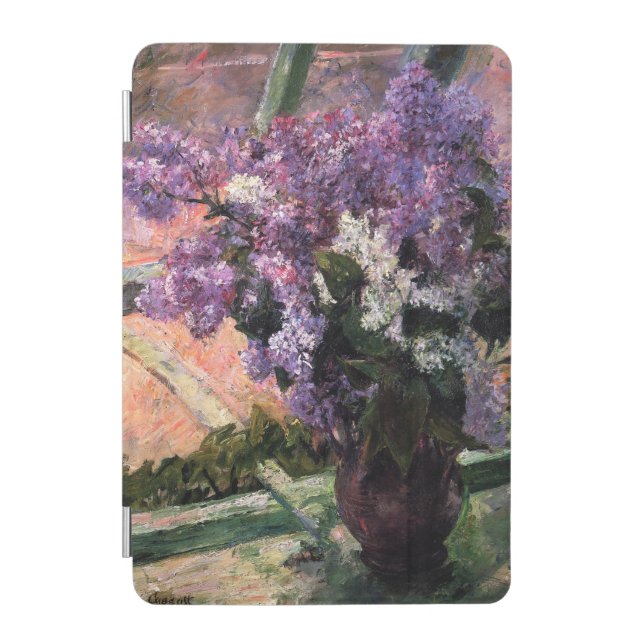 Mary Cassatt - Lilacs in a Window iPad Mini Cover (Front)