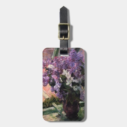 Mary Cassatt _ Lilacs in a Window Luggage Tag