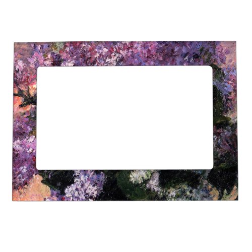 Mary Cassatt _ Lilacs in a Window Magnetic Frame