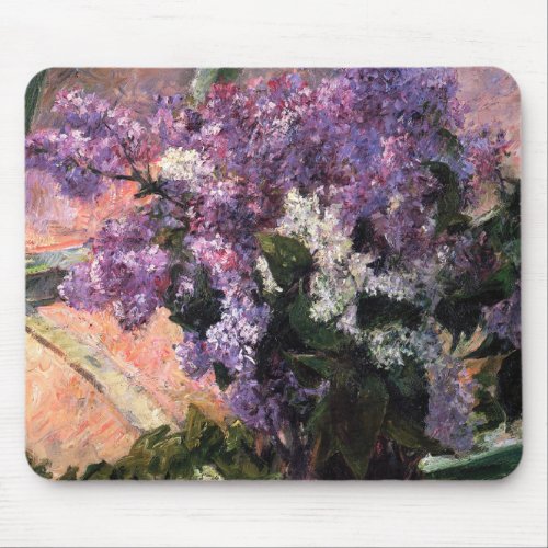 Mary Cassatt _ Lilacs in a Window Mouse Pad