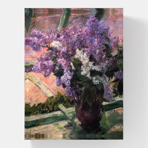 Mary Cassatt _ Lilacs in a Window Paperweight