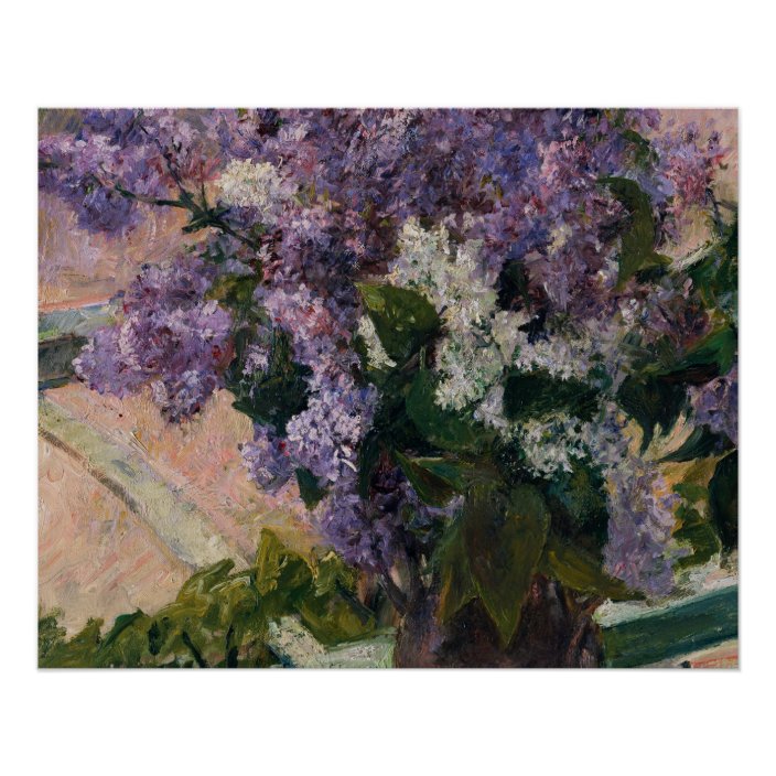 Mary Cassatt Lilacs In A Window Poster Zazzle Com