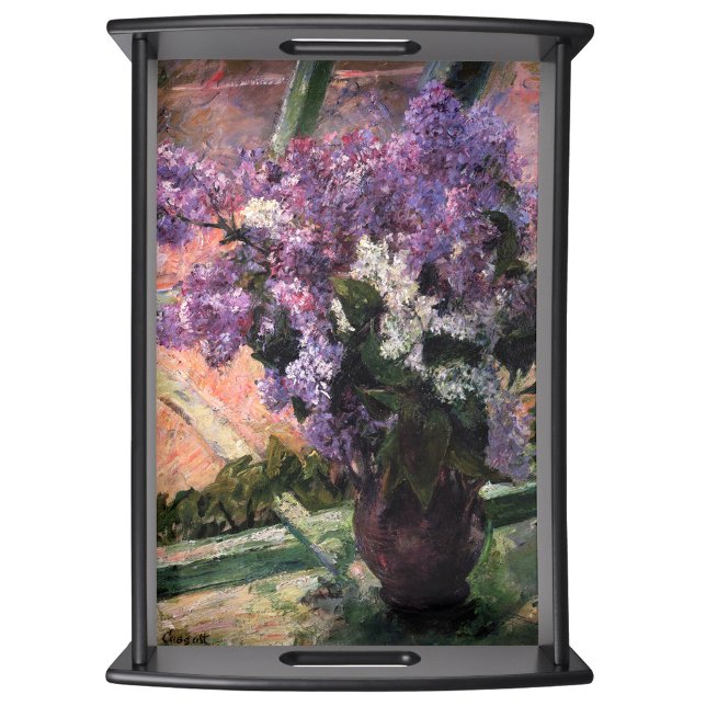 Mary Cassatt - Lilacs in a Window Serving Tray (Creator Uploaded)