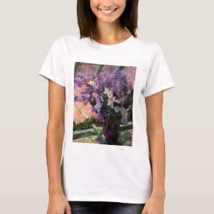Mary Cassatt - Lilacs in a Window T-Shirt