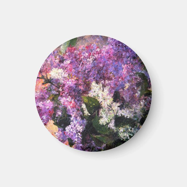 Mary Cassatt Lilacs Magnet (Front)