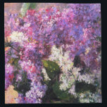 Mary Cassatt Lilacs Napkins<br><div class="desc">Mary Cassatt Lilacs napkins. Oil painting on canvas from 1880. American artist Mary Cassatt was one of the great female impressionist painters. Lilacs in a Window is a beautiful and simple painting featuring a bunch of freshly cut lilacs in a purple vase sitting on a windowsill. The lilacs are both...</div>