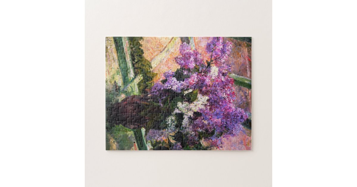 Mary Cassatt Lilacs Puzzle | Zazzle