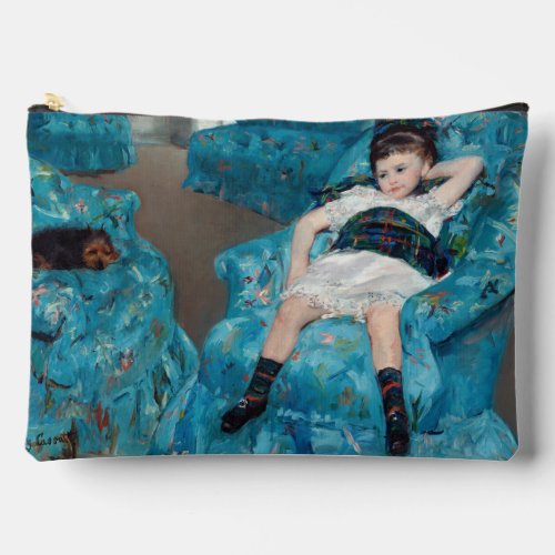 Mary Cassatt _ Little Girl in a Blue Armchair Accessory Pouch