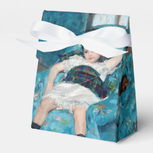 Mary Cassatt - Little Girl in a Blue Armchair Favor Boxes