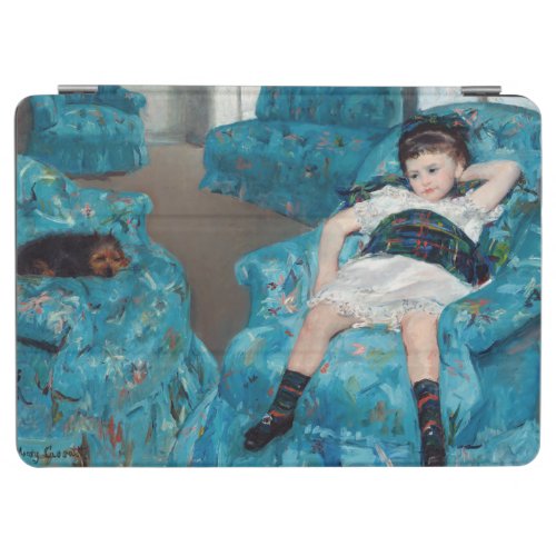 Mary Cassatt _ Little Girl in a Blue Armchair iPad Air Cover