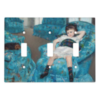 Mary Cassatt - Little Girl in a Blue Armchair
