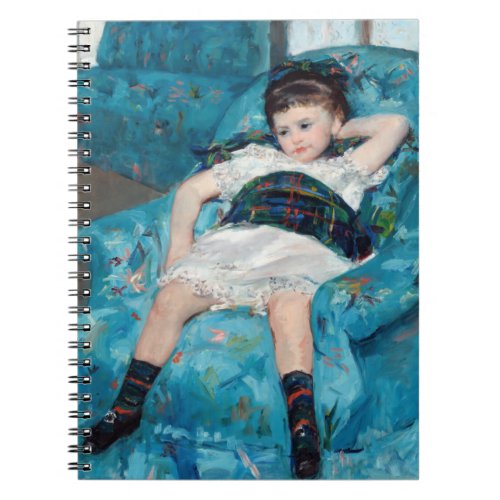 Mary Cassatt _ Little Girl in a Blue Armchair Notebook
