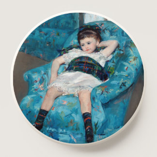 Mary Cassatt - Little Girl in a Blue Armchair PopSocket