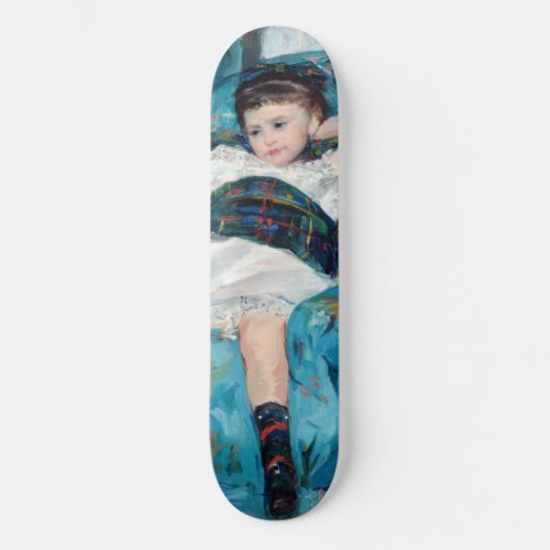 Mary Cassatt _ Little Girl in a Blue Armchair Skateboard