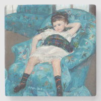 Mary Cassatt - Little Girl in a Blue Armchair