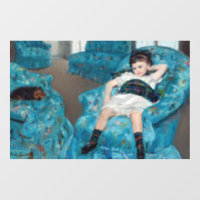Mary Cassatt - Little Girl in a Blue Armchair