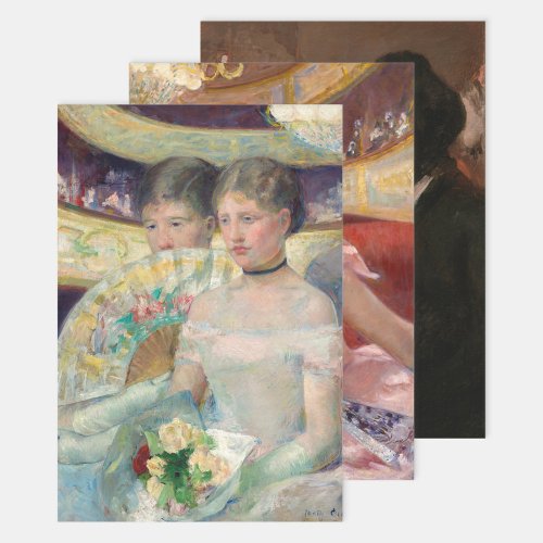 Mary Cassatt _ Masterpieces Opera Selection Wrapping Paper Sheets
